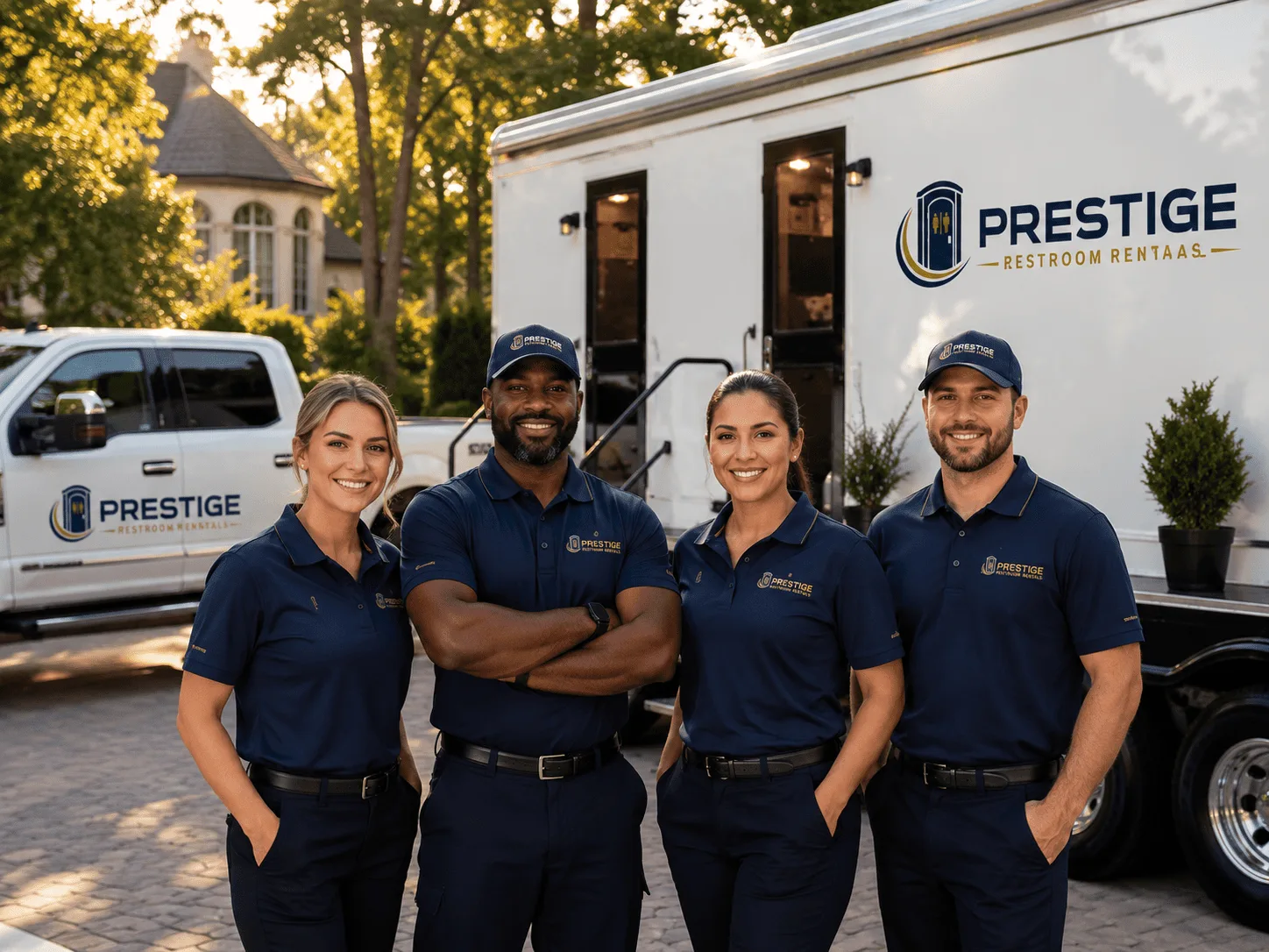 Trusted Luxury Portable Restrooms company in Rice, TX